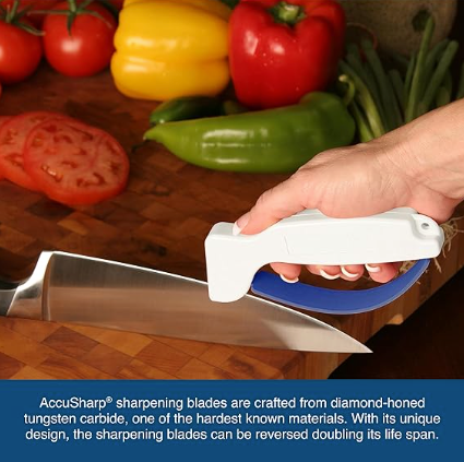 AccuSharp 001C Knife Sharpener, Ideal for Fillet Knives