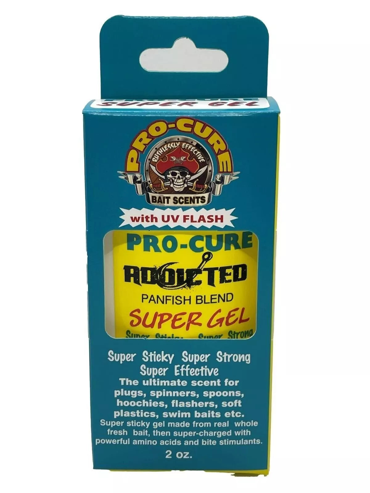 Pro-Cure Addicted Panfish Blend 2oz Super Gel Scent