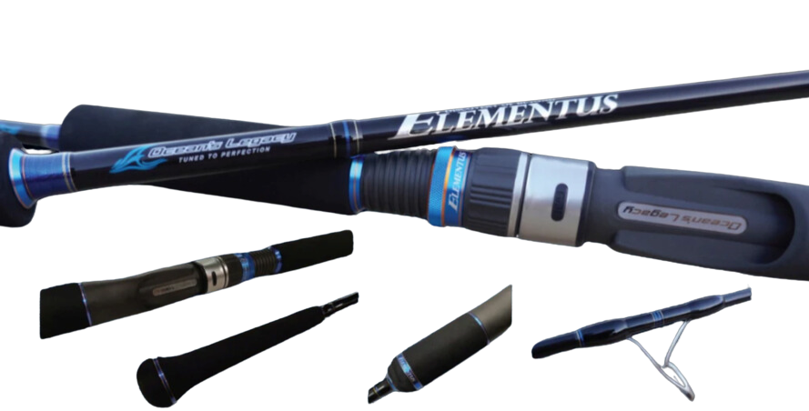 Ocean's Legacy Elementus Deep Jigging Rods