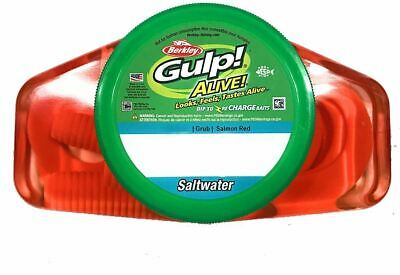 Berkley Gulp Alive Saltwater Grub, Pint Tub