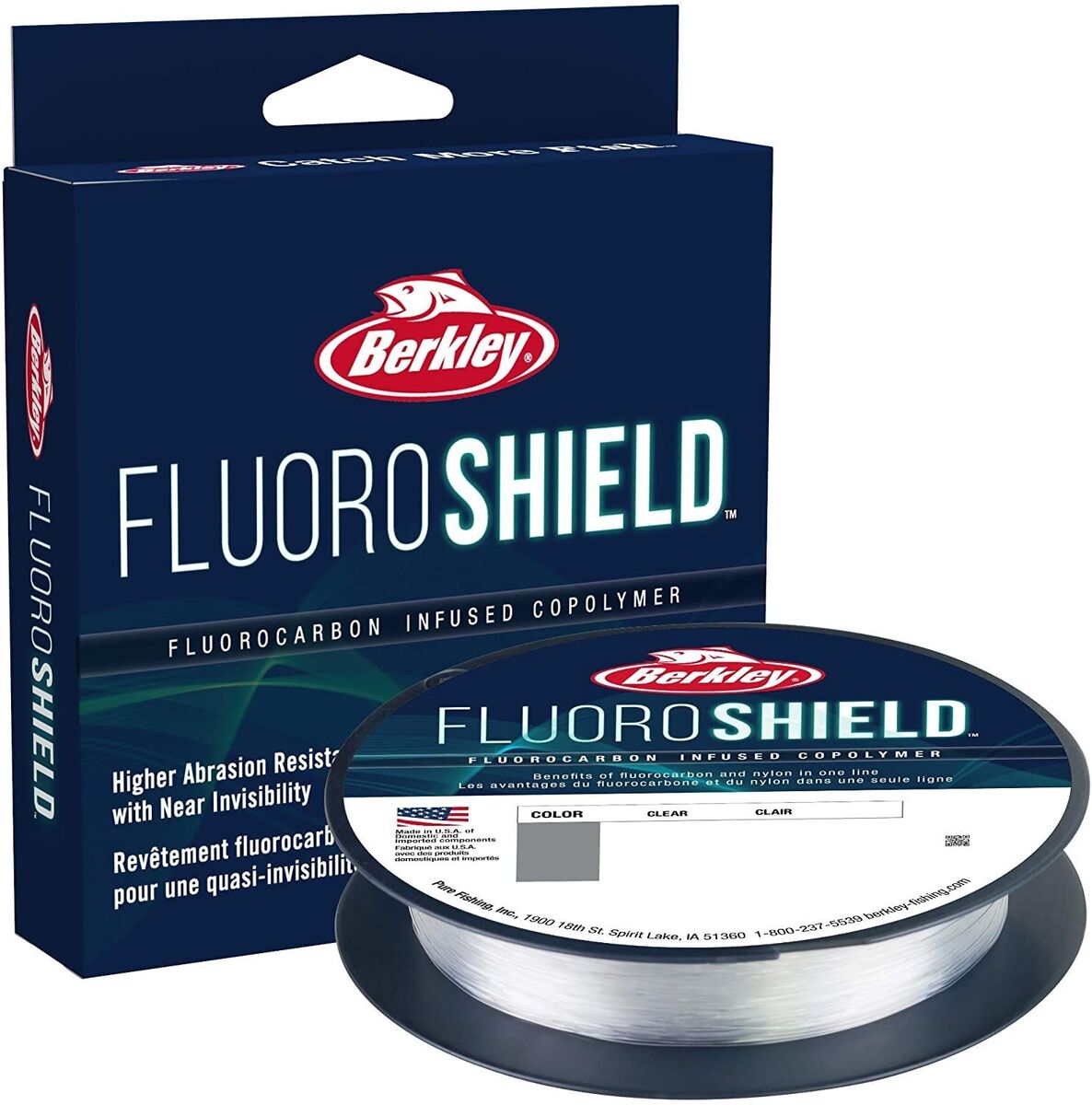 Berkley Fluoroshield Fluorocarbon Infused Co-Polymer Line, 300yd