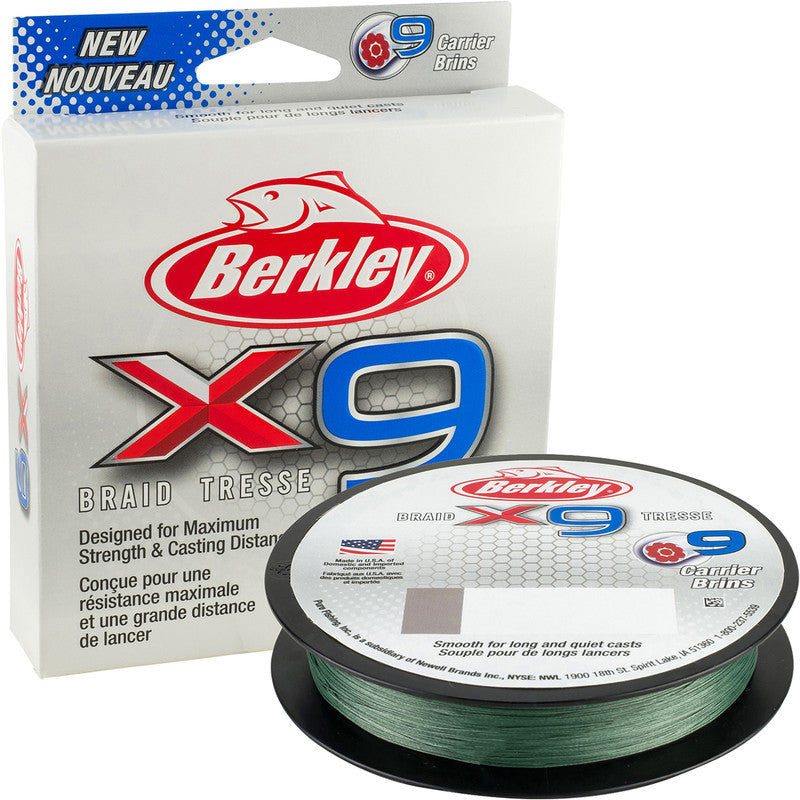 Berkley Jordan Lee x9 Braided Fishing Line Superline