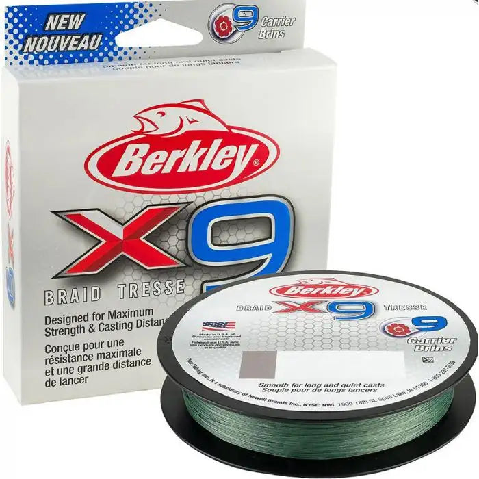 Berkley Jordan Lee x9 Braided Fishing Line Superline