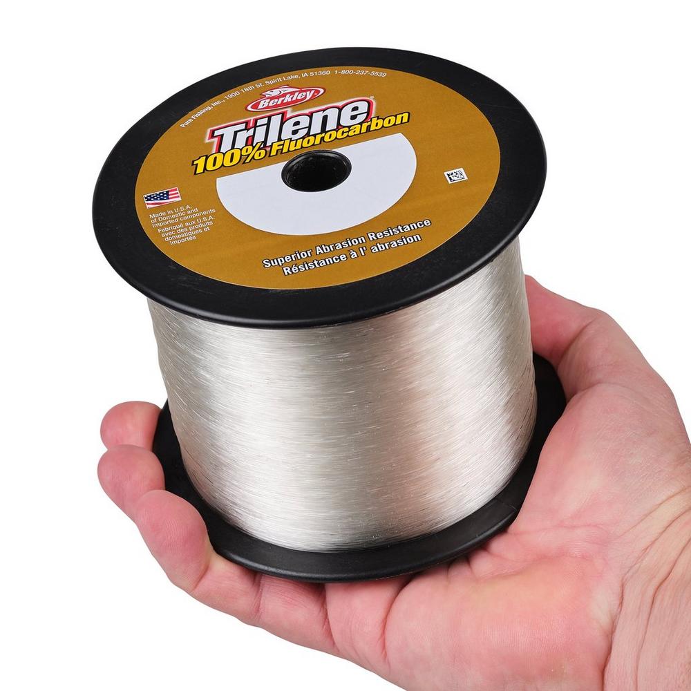 Berkley Trilene 100% Fluorocarbon Professional Grade Line Clear 2000 Yards