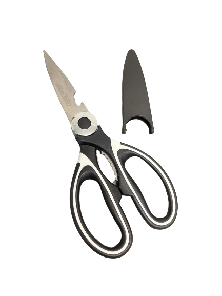 Ahern Tackle Crab Bait Scissors Shear, Black/White