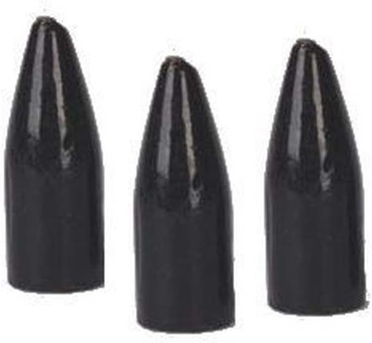 Bullet Weights Worm Weight, 5pk, (Black, Brown, Watermelon Pepper)