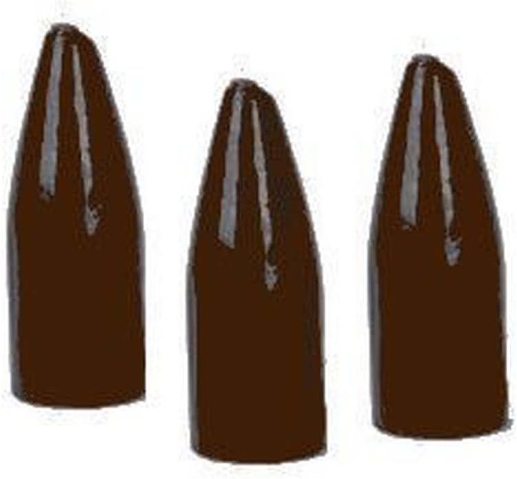 Bullet Weights Worm Weight, 5pk, (Black, Brown, Watermelon Pepper)