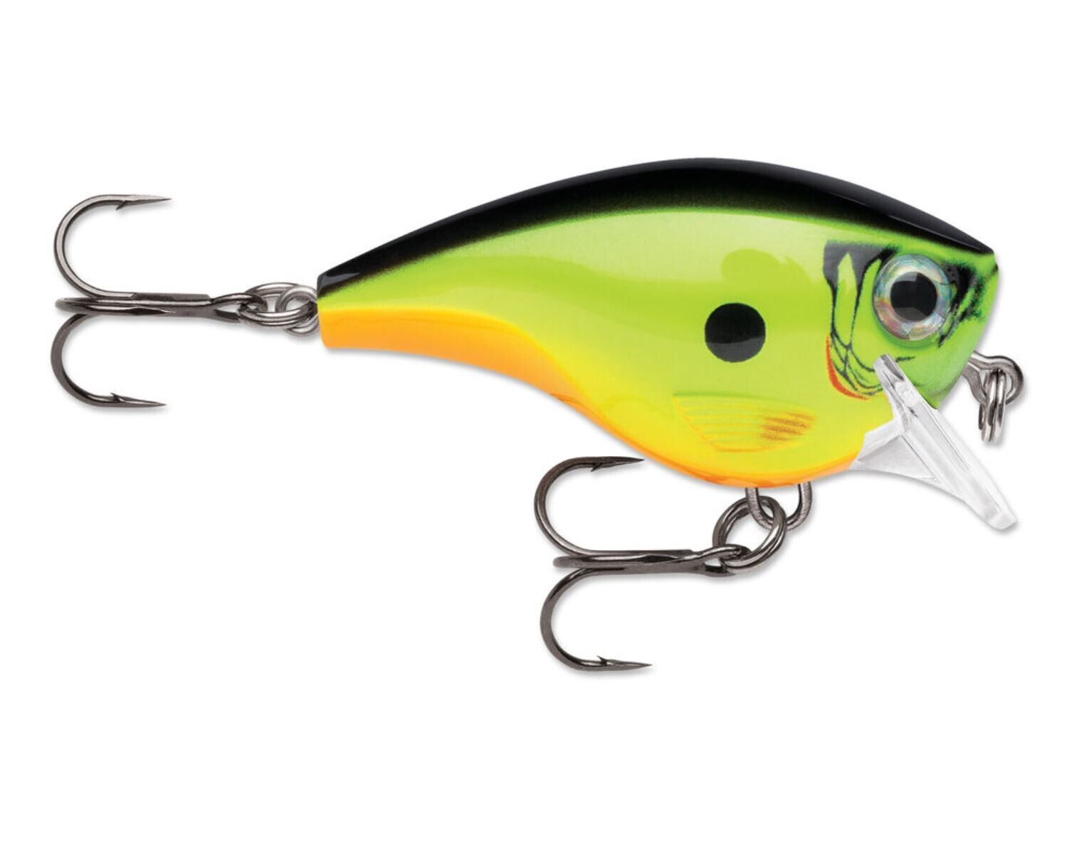 Rapala BX Brat, Crankbait Hard Flash, Square Bill, 2", 3/8 oz