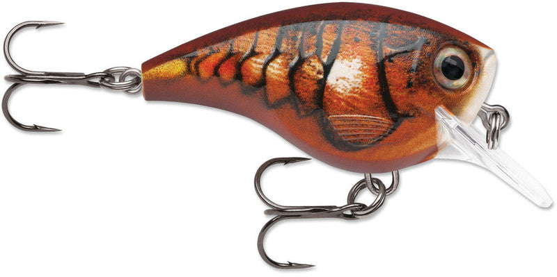 Rapala BX Brat Squarebill Crankbait 6, 2", 3/8oz, Blaze