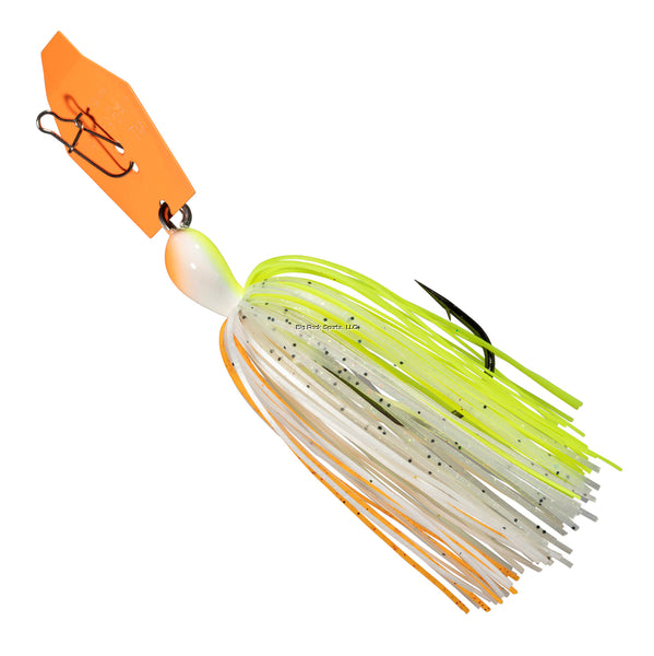 Z-Man Big Blade Chatterbait Jig, 3/4oz, Chartreuse/White