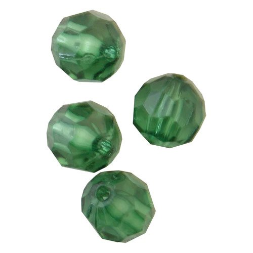 Calcutta Rigging Beads, 10mm, 20pk, Green