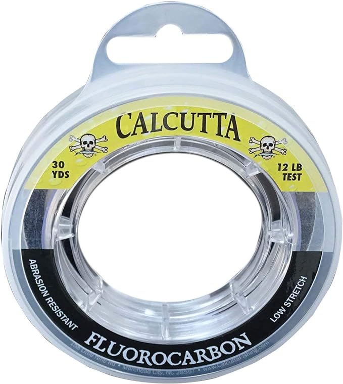 Calcutta Fluorocarbon Leader Material 30yd Spool