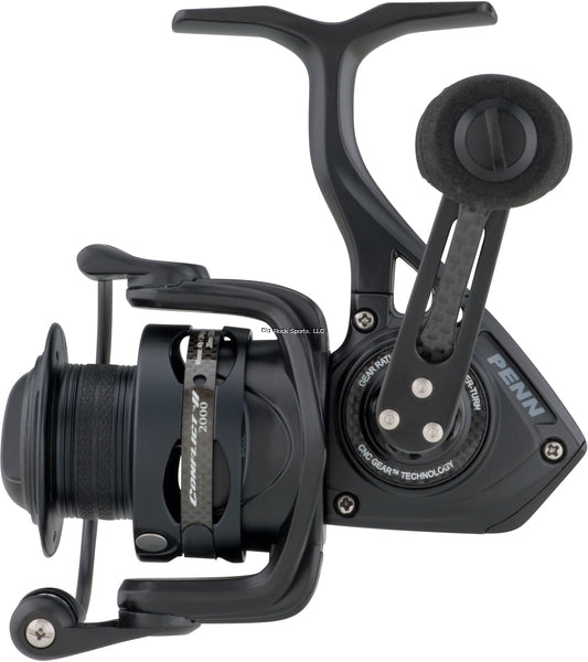 Penn Conflict II Spinning Fishing Reels, Front Drag, 7 Brg