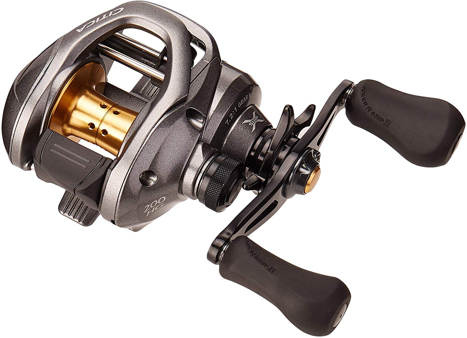 Shimano Citica 200 Low Profile Baitcast Reel, RH, 5BB + New