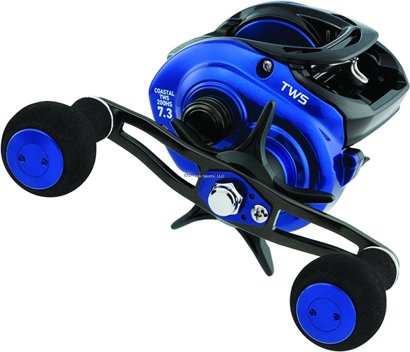 Daiwa CLTW200HS Coastal TWS Low Profile Baitcast Reel, RH, 7 CRBB+1 7.13:1