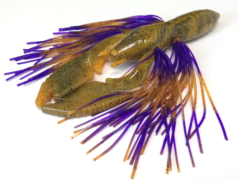 Tightlines Tightlines UV Hy-Brid Craw - Rattling, Craw Purple