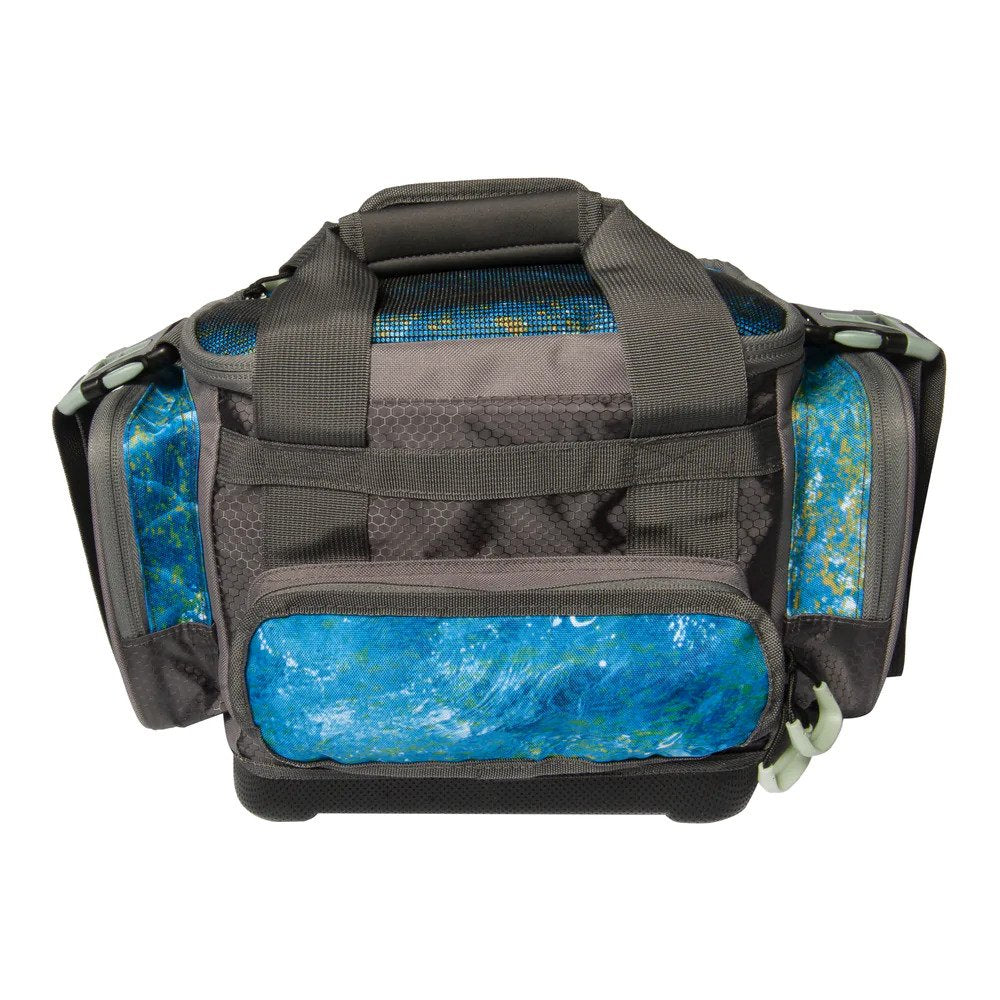 Calcutta Squall Tackle Bag with 4 Trays, Mossy Oak Shoreline