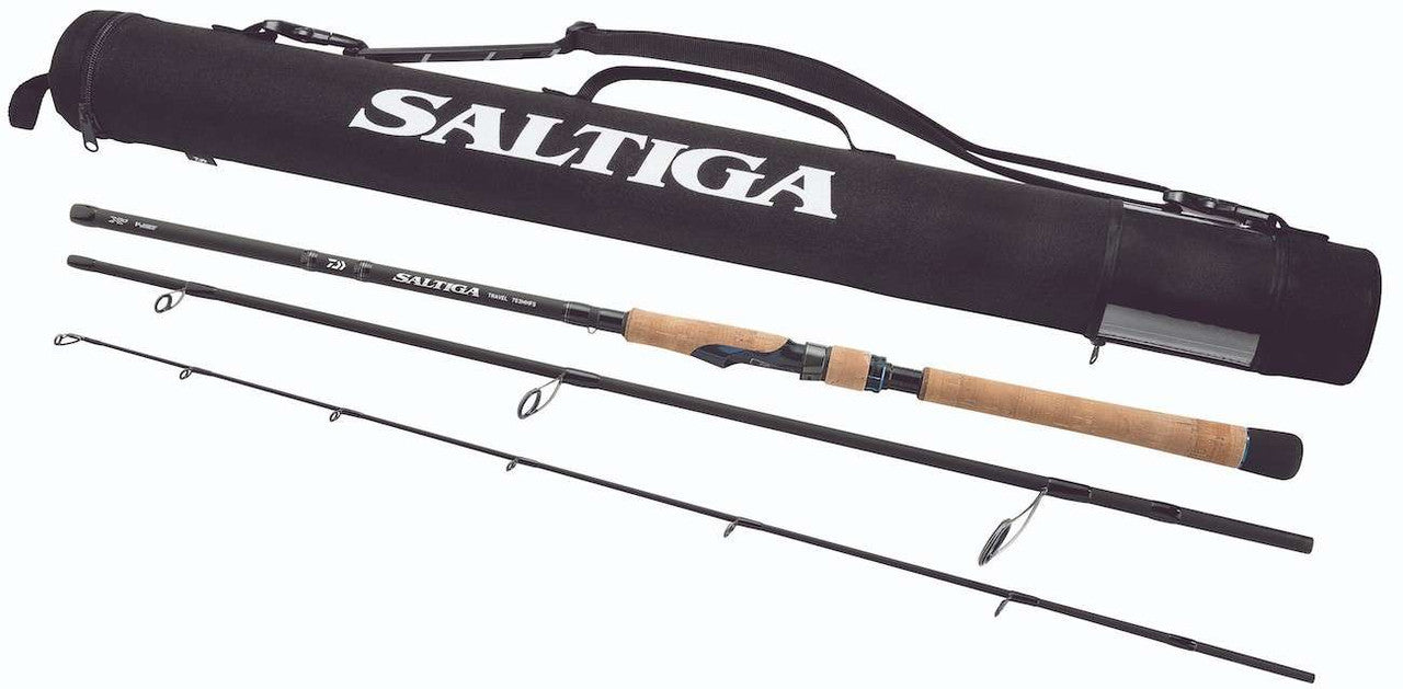 Daiwa SATRIN703MLFS Saltiga Inshore Travel Spinning Rod, 7'Ml, Sections