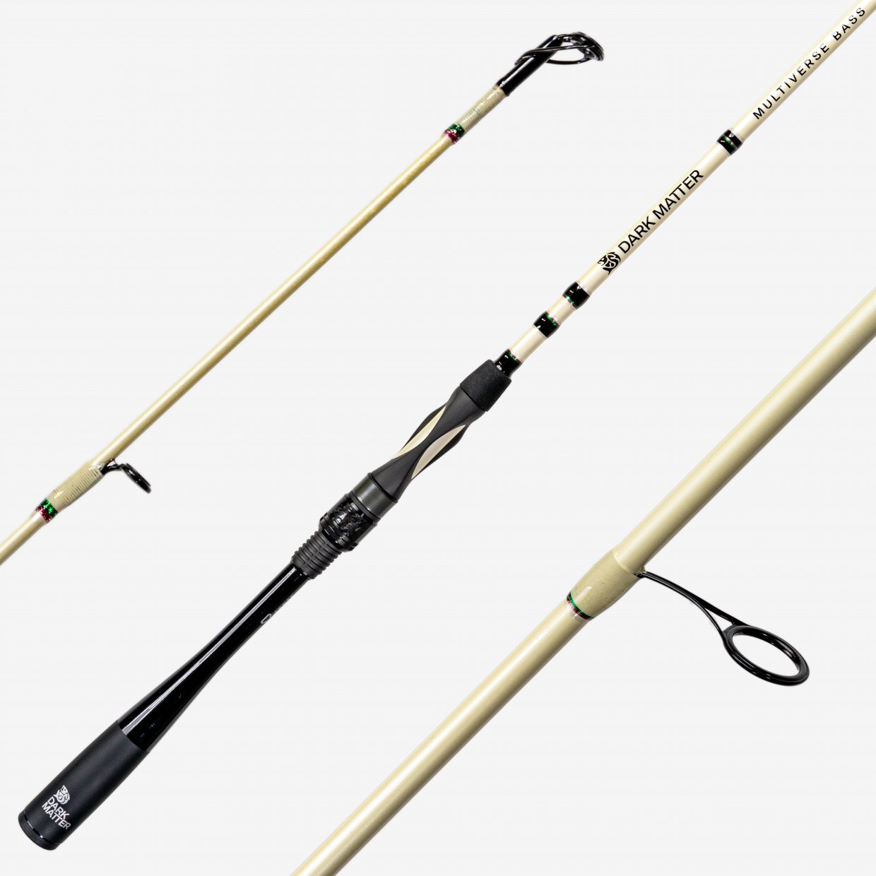 Dark Matter Multiverse Bass Spinning Rods Bone 7'