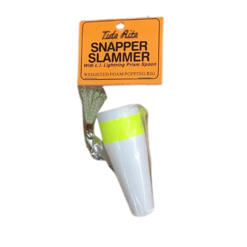 Tide Rite Weighted Foam Snapper Popper with “Snapper Zapper” Prism Spoon