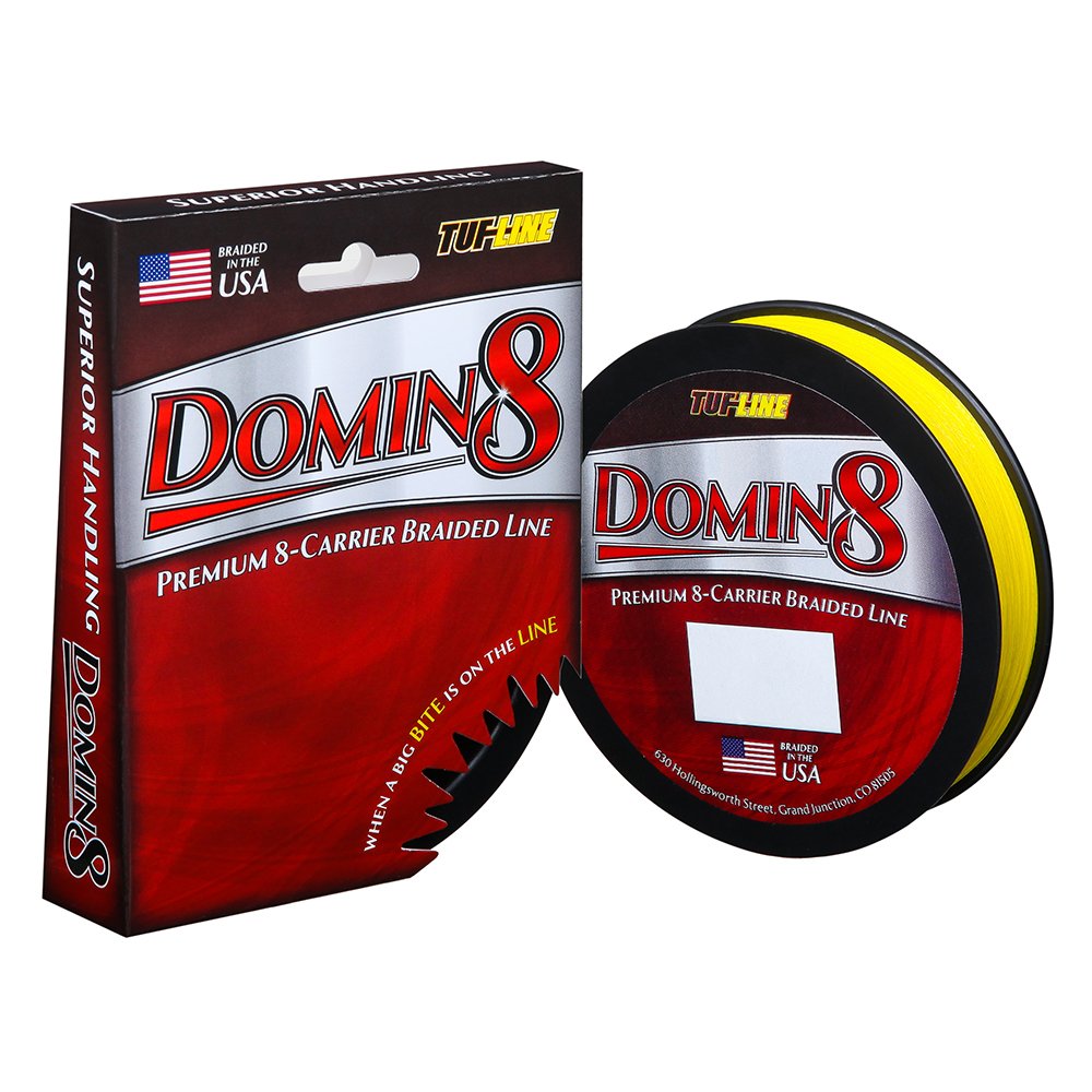 Tuf-Line DOMIN8 Braided Fishing Line 8-Carrier