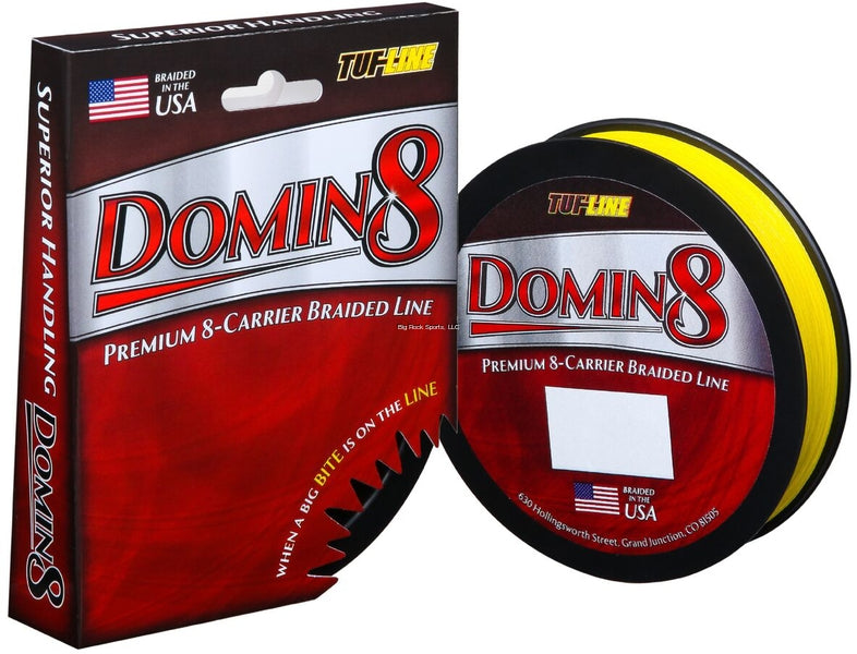 Tuf-Line DOMIN8 Braided Fishing Line 8-Carrier