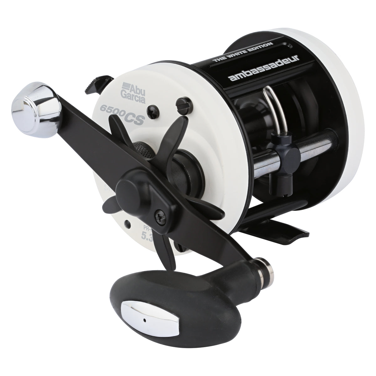 Abu Garcia Ambassadeur CS6500 Pro Rocket LTD Casting Reel White Edition