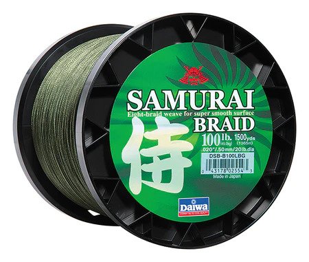 Daiwa Samurai Braided Line Green