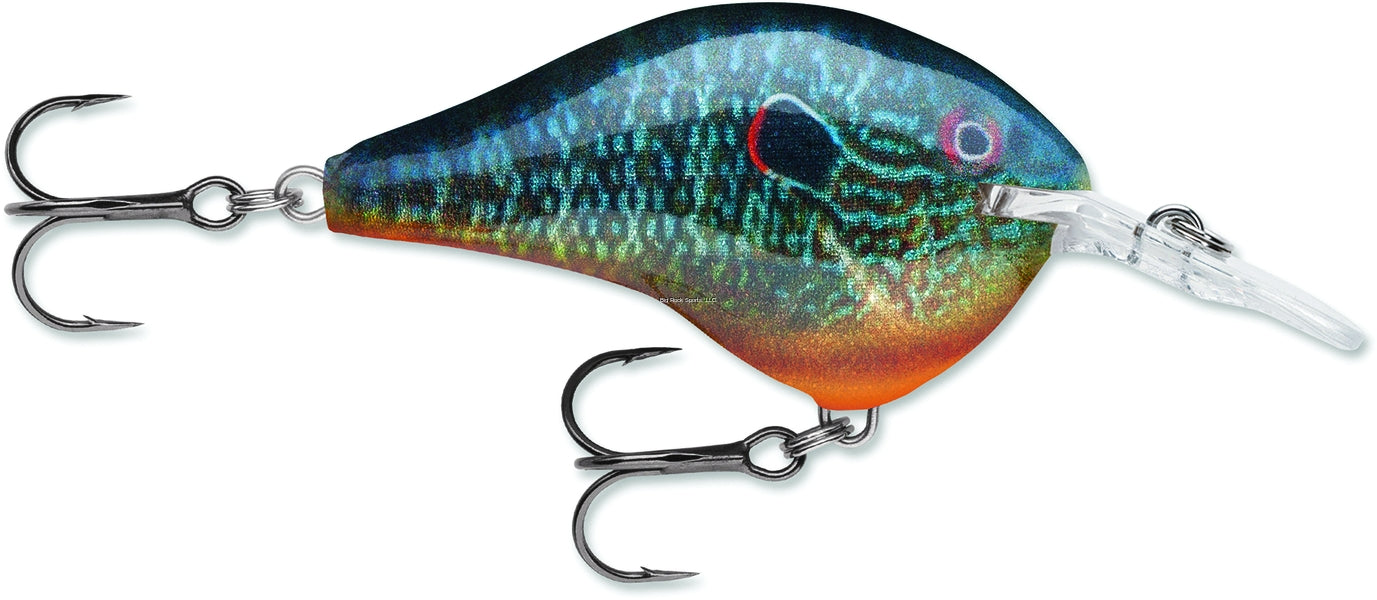 Rapala Dives-To 06 Crankbait, Floating (2", 3/8oz, Assorted Colors)