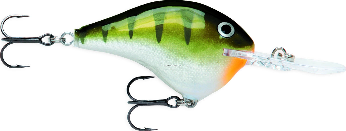 Rapala Dives-To 06 Crankbait, Floating (2", 3/8oz, Assorted Colors)