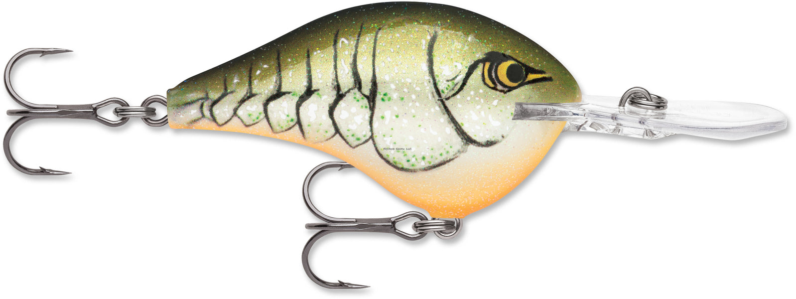 Rapala Dives-To 10 Crankbait, Floating (2-1/4", 3/5oz, Assorted Colors)