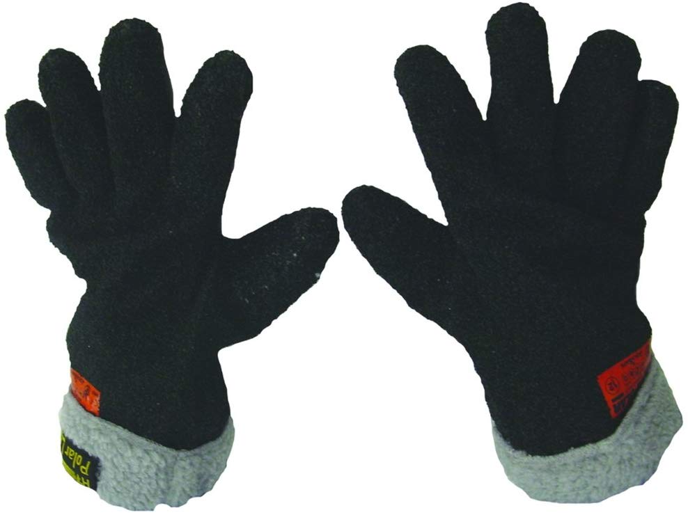 HT Alaskan Polar Ice Fishing Fleece Lined Waterproof Gloves