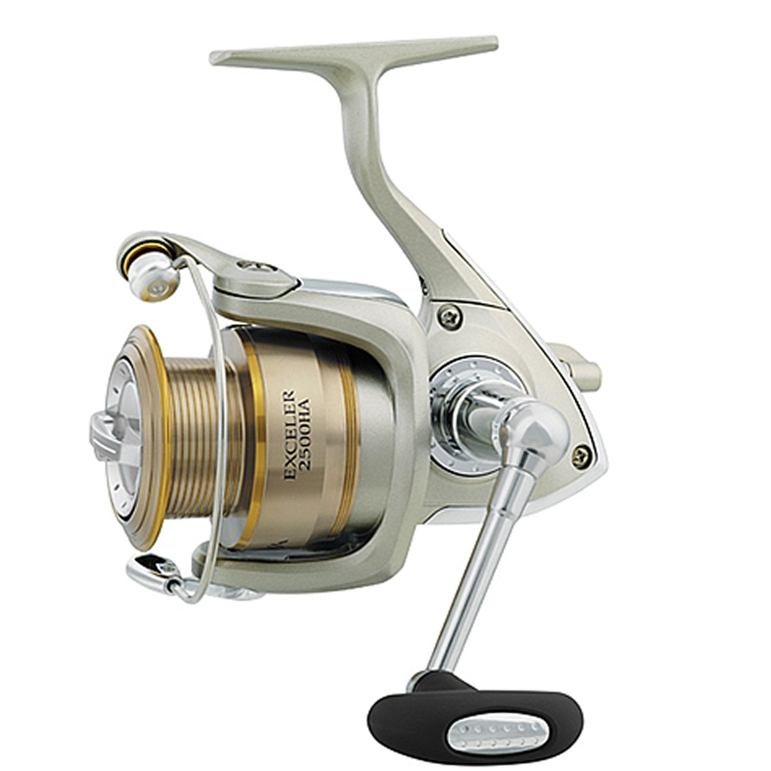 Daiwa Exceler Spinning Reel 2500HA, 3CRBB, 5.3:1