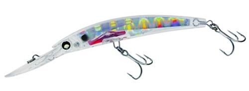 Yo-Zuri Crystal Minnow Deep Diver 3D Trolling Minnow 5-1/4" Ghost Lure F982-HGSH