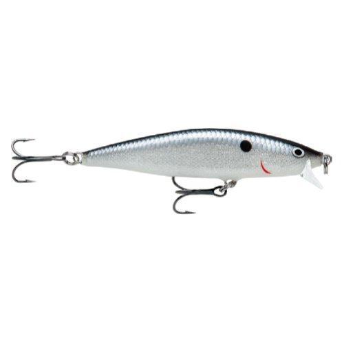 Rapala Flat Rap 10 Fishing Lure, Silver