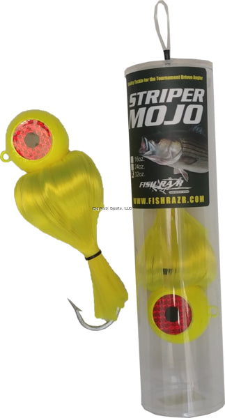 Fish Razr Mojo 32oz Chartreuse