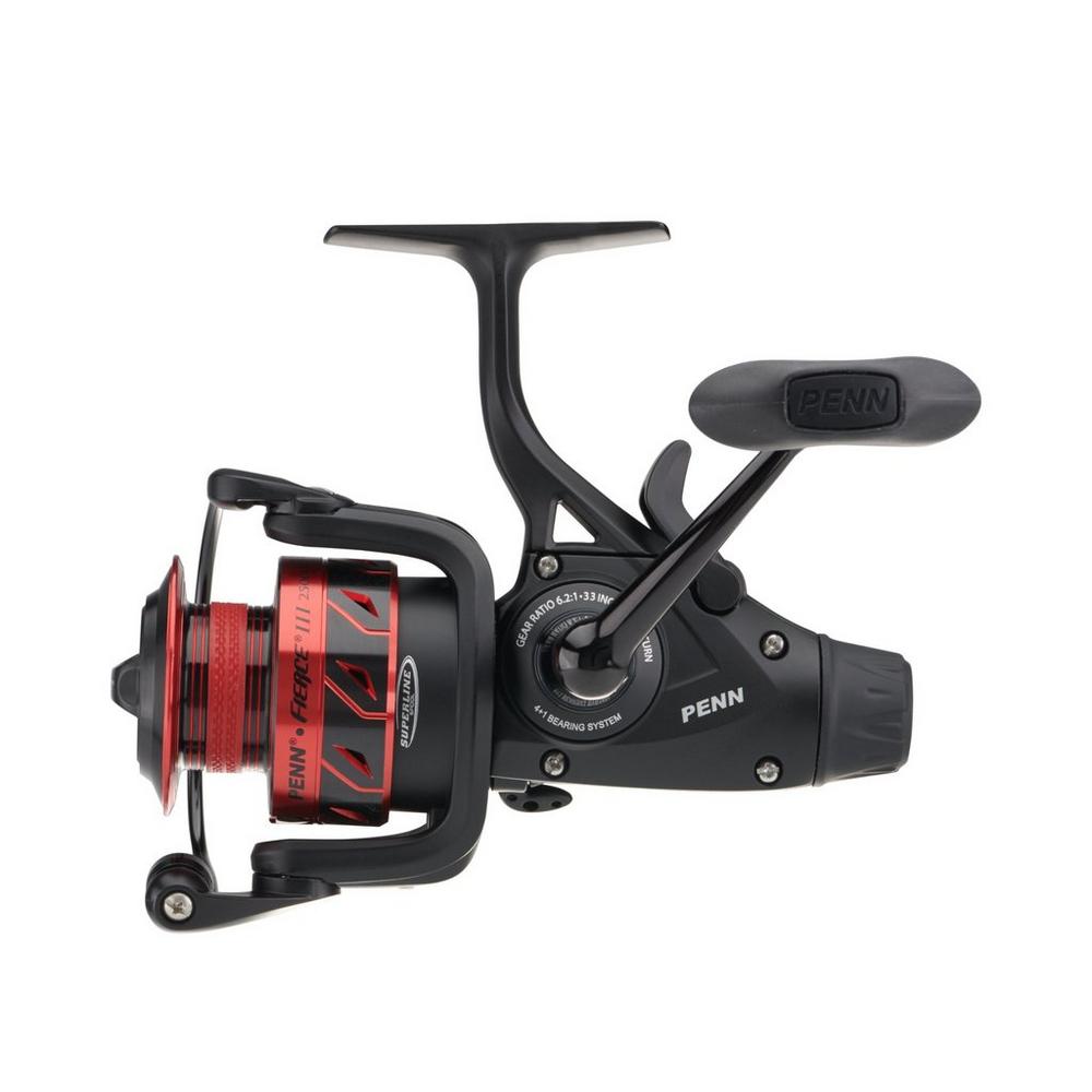 Penn Fierce III Live Liner Spinning Fishing Reels, Front Drag, 5 Brg