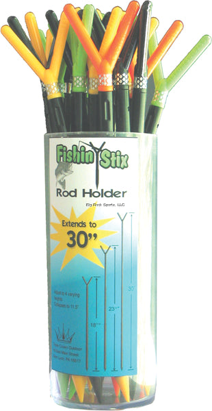 Fishin Stix Extendable Rod Holder 1Pc Original 30"