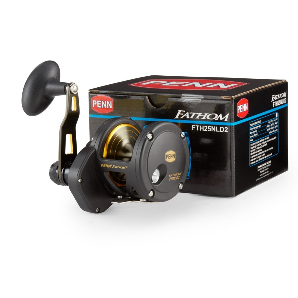 Penn Fathom Lever Drag 2 Speed Conventional Fishing Reels