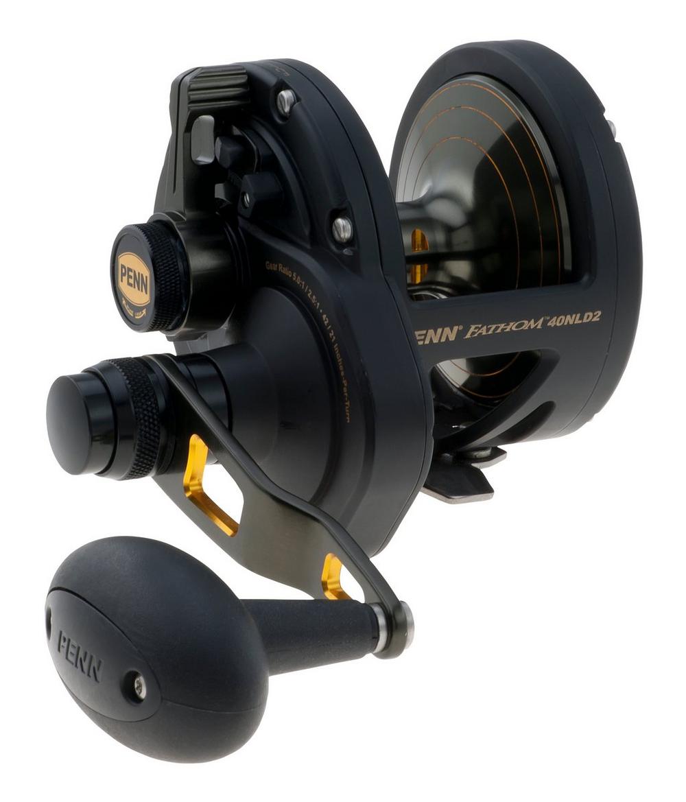 Penn Fathom Lever Drag 2 Speed Conventional Fishing Reels