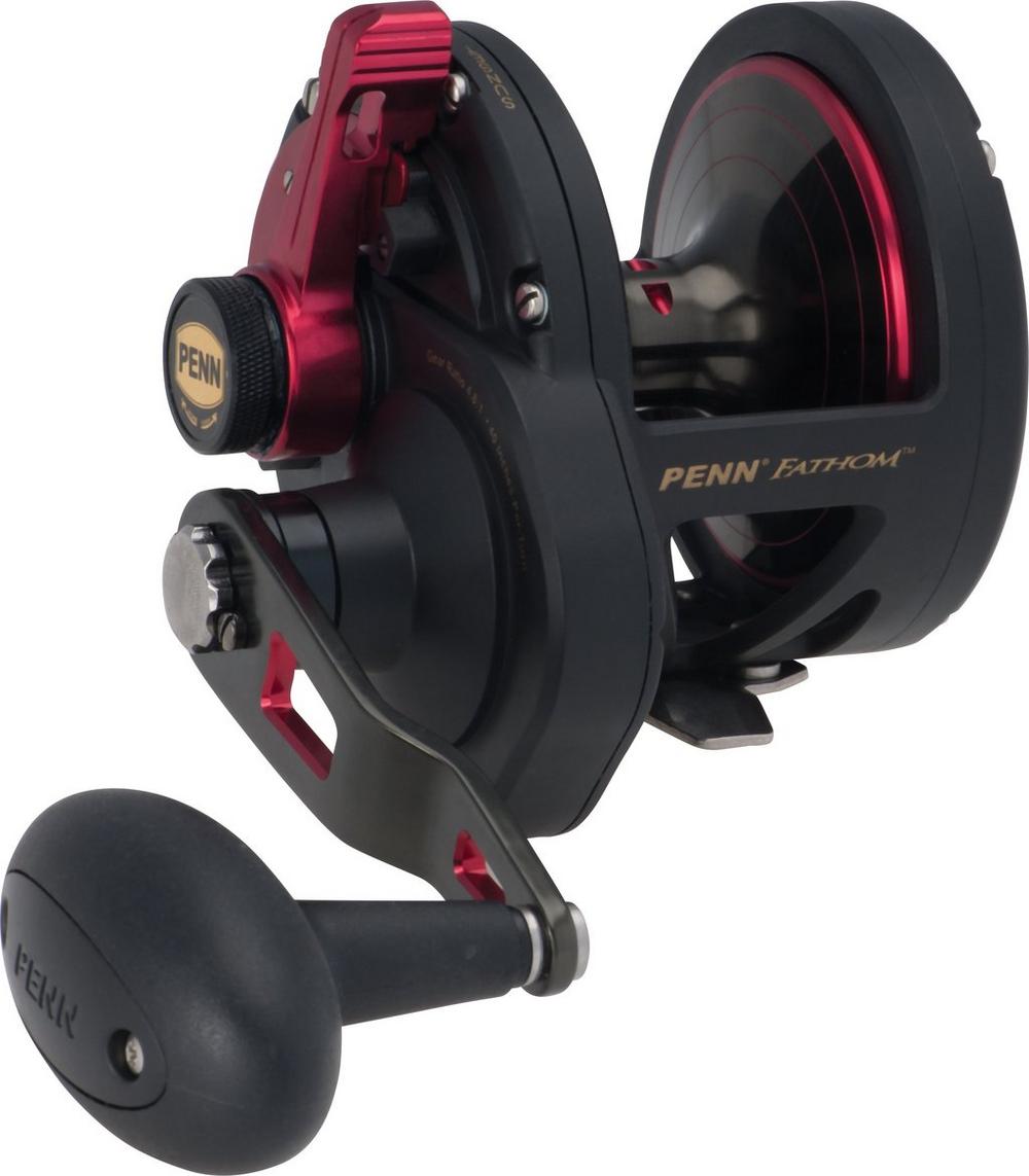 Penn Fathom Lever Drag Slow Pitch Conventional Fishing Reel Metal Body