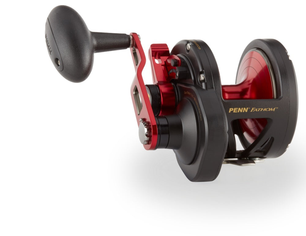 Penn Fathom Lever Drag Slow Pitch Conventional Fishing Reel Metal Body