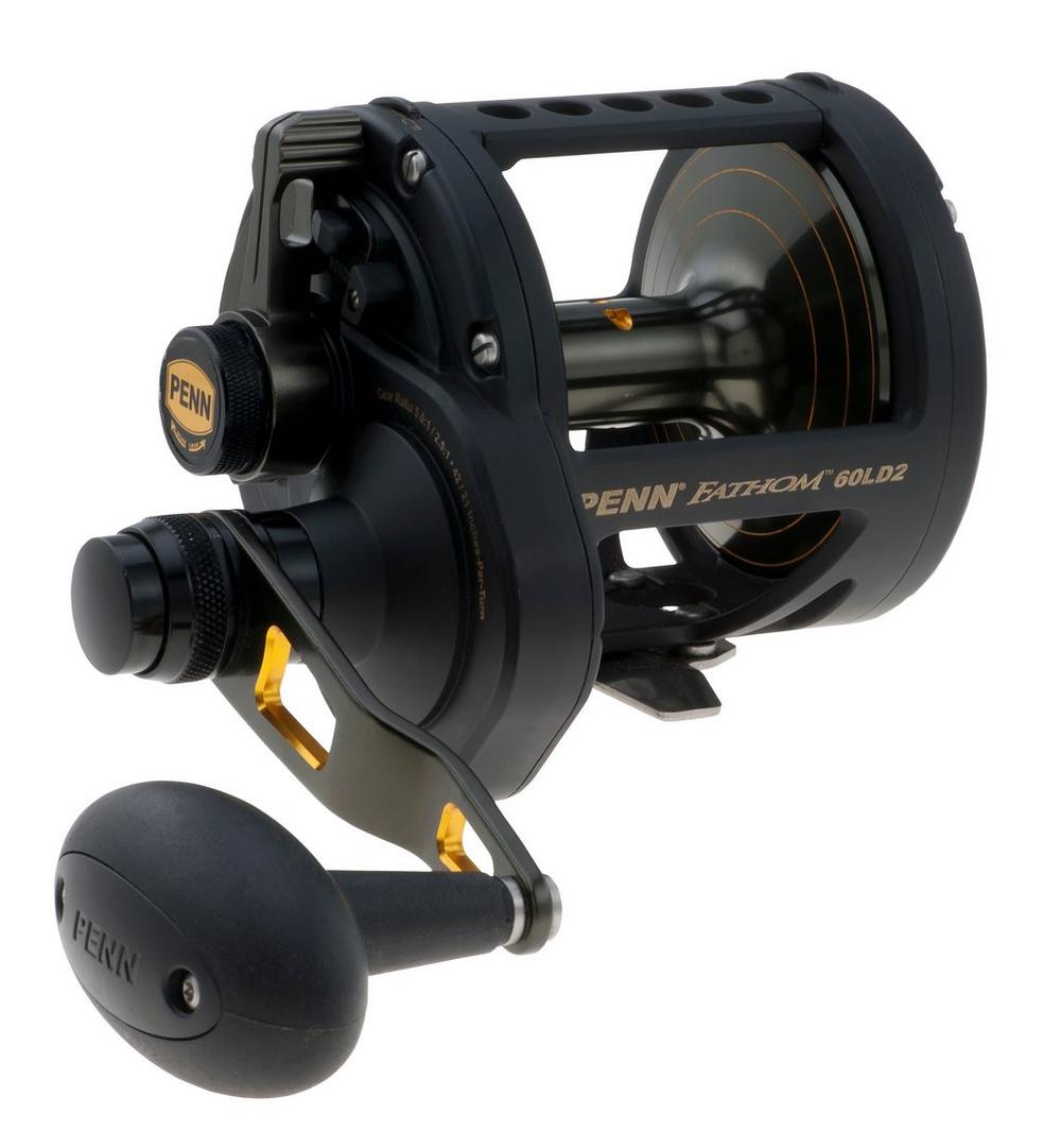 Penn Fathom Lever Drag 2 Speed Conventional Fishing Reels