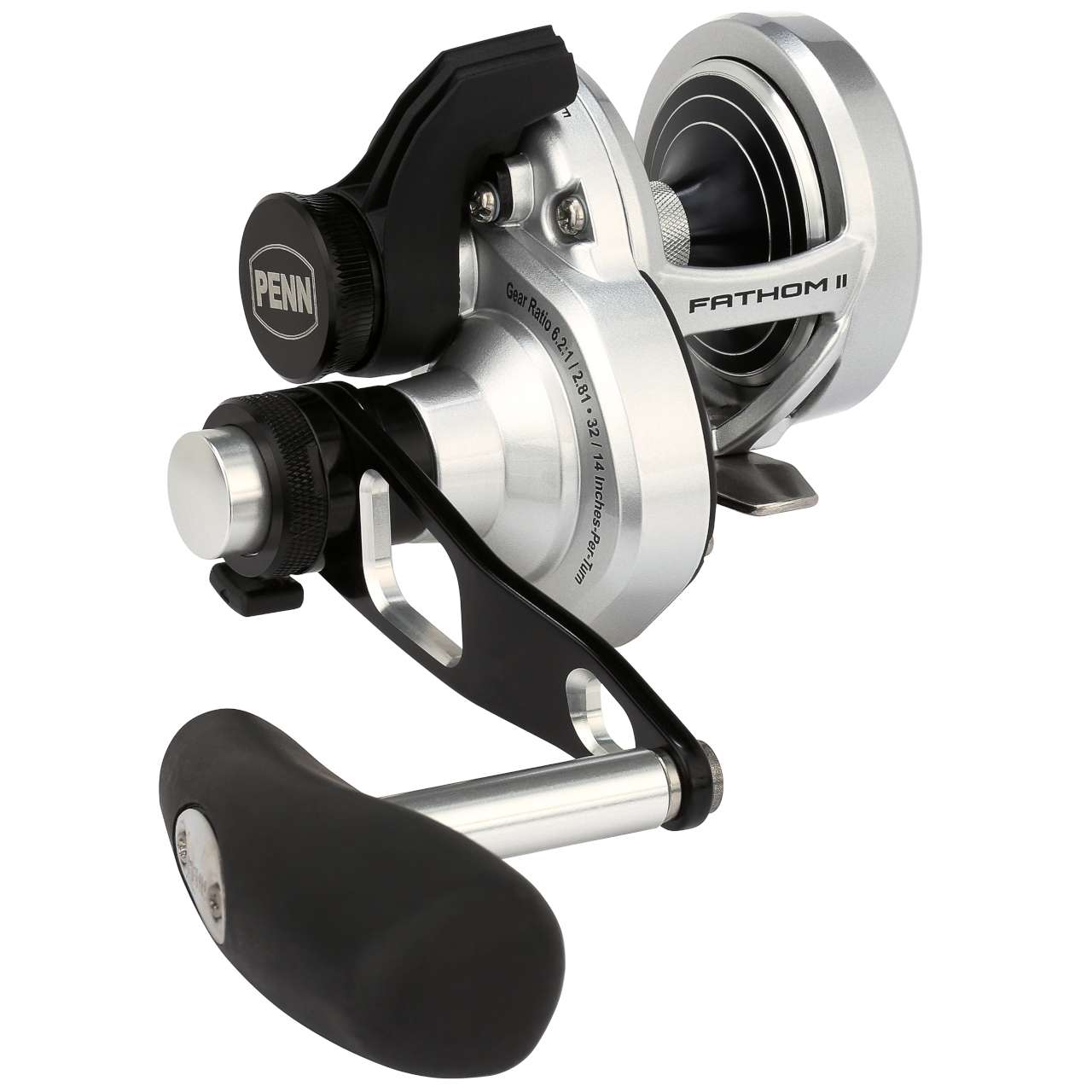 Penn Fathom II Lever Drag 2 Speed Conventional Fishing Reels