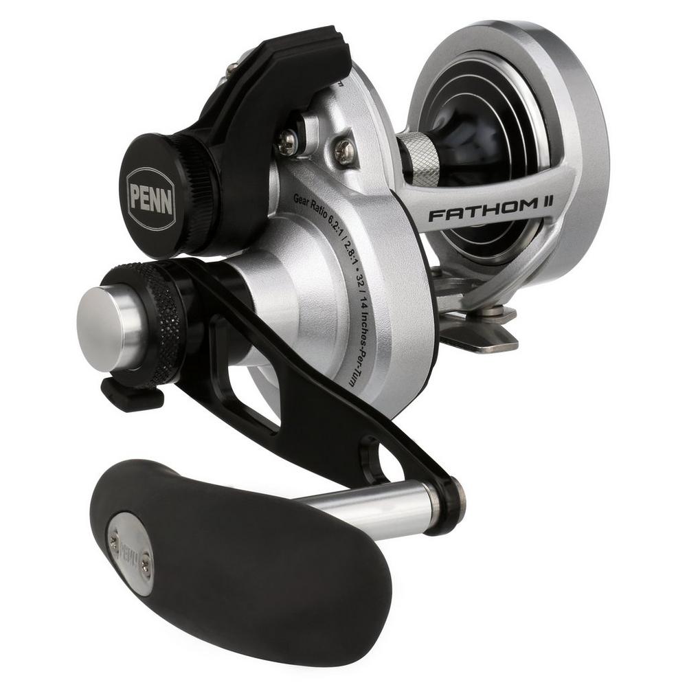 Penn Fathom II Lever Drag 2 Speed Conventional Fishing Reels