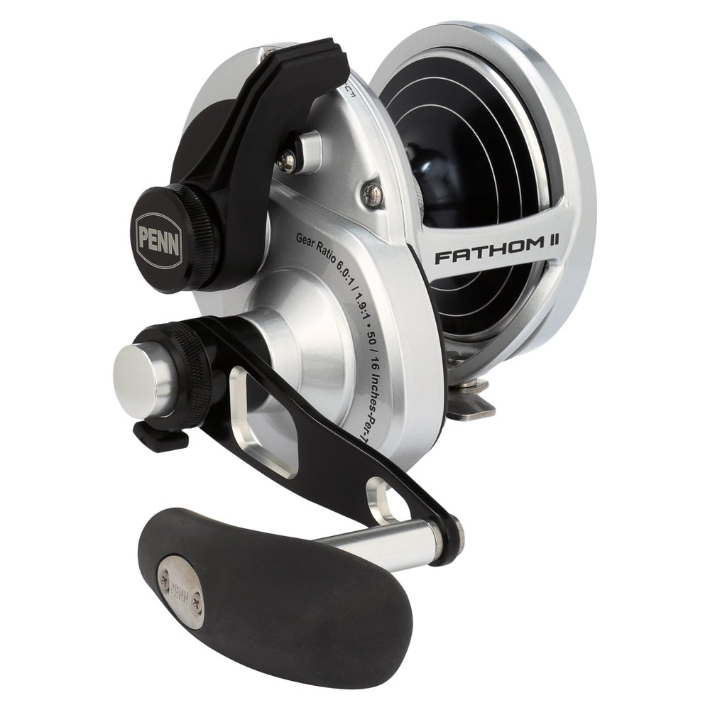 Penn Fathom II Lever Drag 2 Speed Conventional Fishing Reels