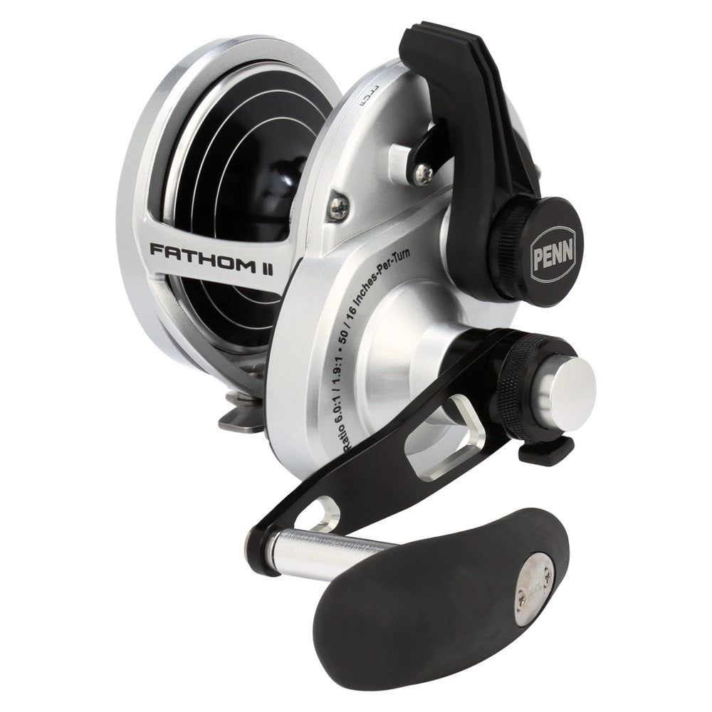 Penn Fathom II Lever Drag 2 Speed Conventional Fishing Reels