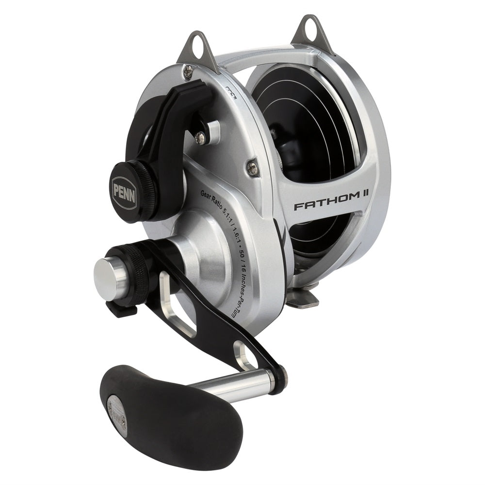 Penn Fathom II Lever Drag 2 Speed Conventional Fishing Reels