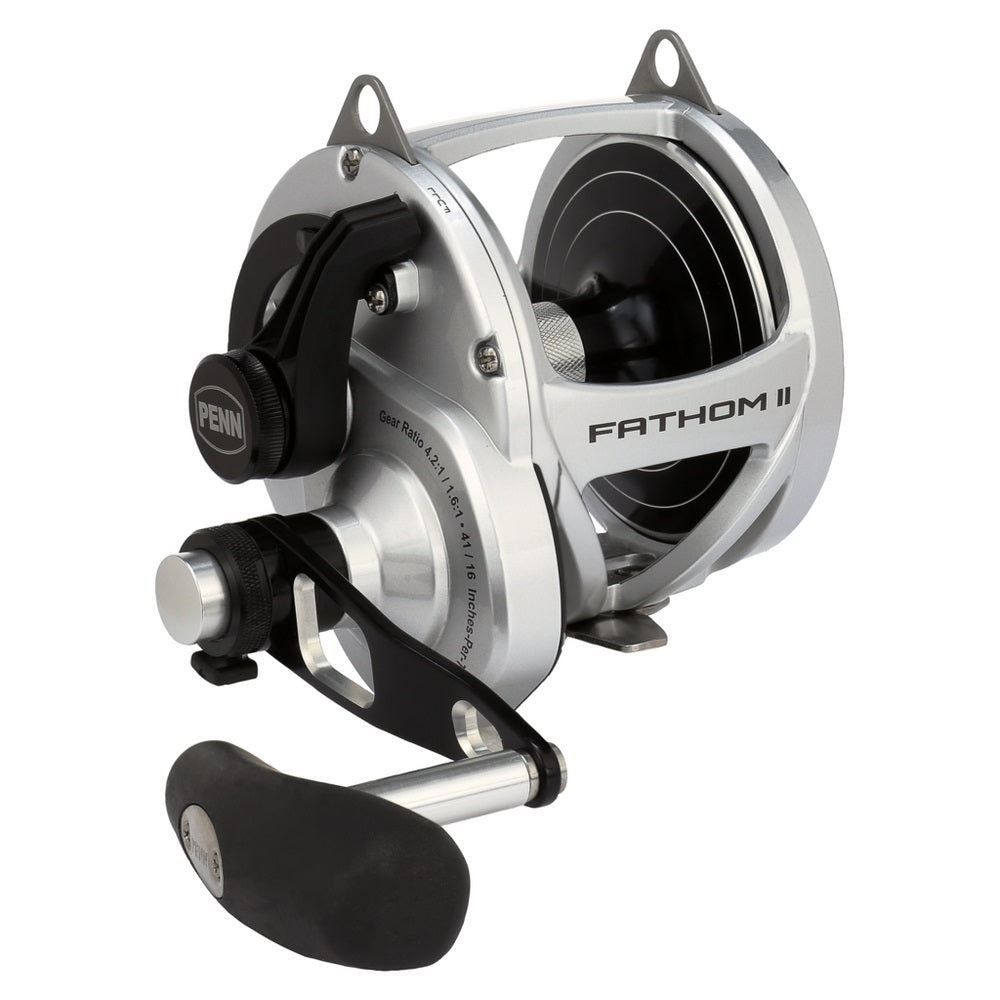 Penn Fathom II Lever Drag 2 Speed Conventional Fishing Reels