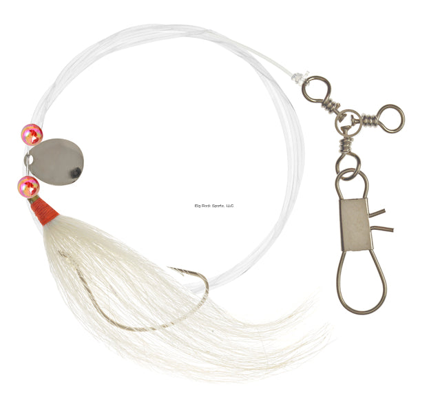 Hurricane Fluke Rig Wide Gap Bucktail 3-Way 2/0